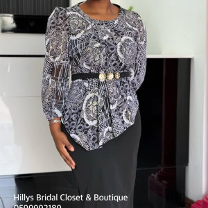 elegant-paisley-print-peplum-dress
